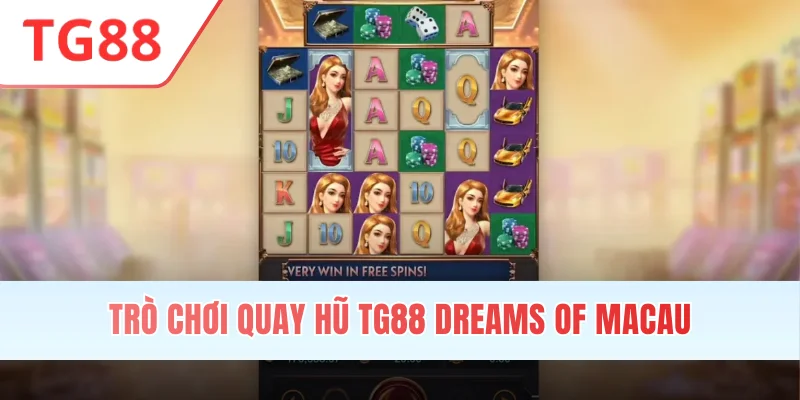 Trò chơi quay hũ TG88 Dreams of Macau